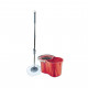 Комплект для прибирання Planet Household Spin Mop Classic червоний 19 л (6839)