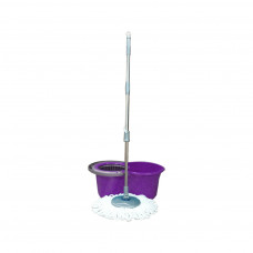 Комплект для прибирання Planet Household Spin Mop Mini пурпурний 14 л (6842)