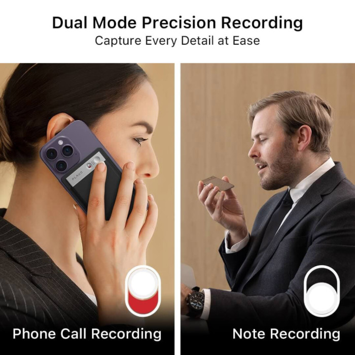 Цифровий диктофон PLAUD AI Note Black (NB-100-BL)