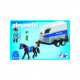 Конструктор Playmobil Поліція з конем і трейлером (6332945)