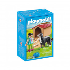 Конструктор Playmobil Дівчина і собака з будкою (6336565)