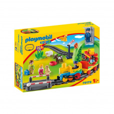 Конструктор Playmobil 1.2.3 Моя перша залізниця (70179)