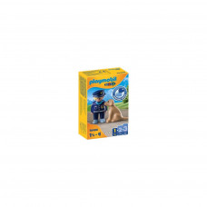 Конструктор Playmobil 1.2.3 Поліцейський з собакою (70408)