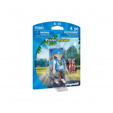 Конструктор Playmobil Playmo friends Хлопчик з автомобілем (70561)