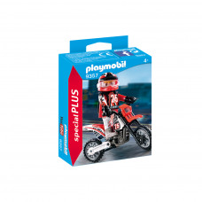 Конструктор Playmobil Special plus Мотогонщик (9357)