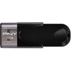 USB флеш накопичувач PNY flash 16GB Attache4 Black USB 2.0 (FD16GATT4-EF)