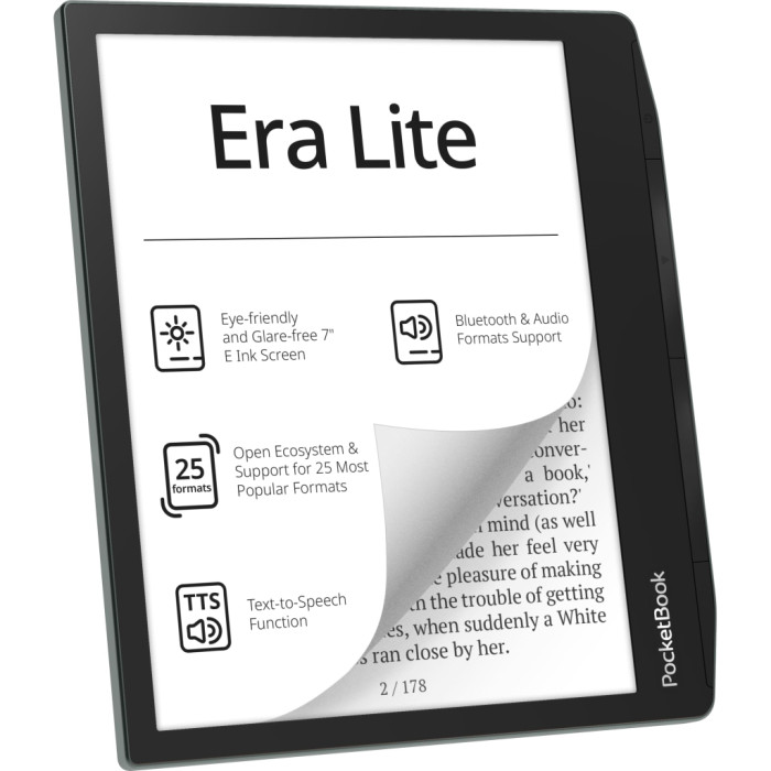 Електронна книга Pocketbook 710 Era Lite, Stone Green (PB710-9-WW)