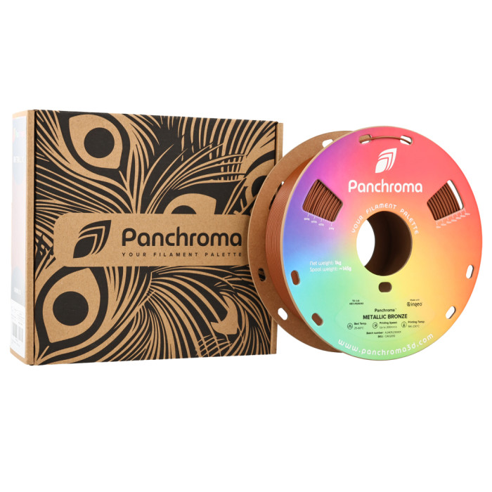 Пластик для 3D-принтера Polymaker PLA PANCHROMA METALLIC 1,75mm 1kg BRONZE (CA02013)