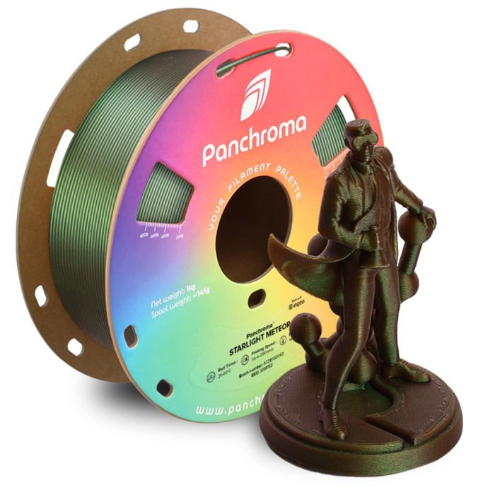 Пластик для 3D-принтера Polymaker PLA PANCHROMA STARLIGHT 1,75mm 1kg METEOR (CA02019)