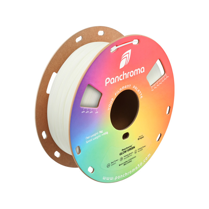 Пластик для 3D-принтера Polymaker PLA PANCHROMA GLOW 1,75mm 1kg GREEN (CA02030)