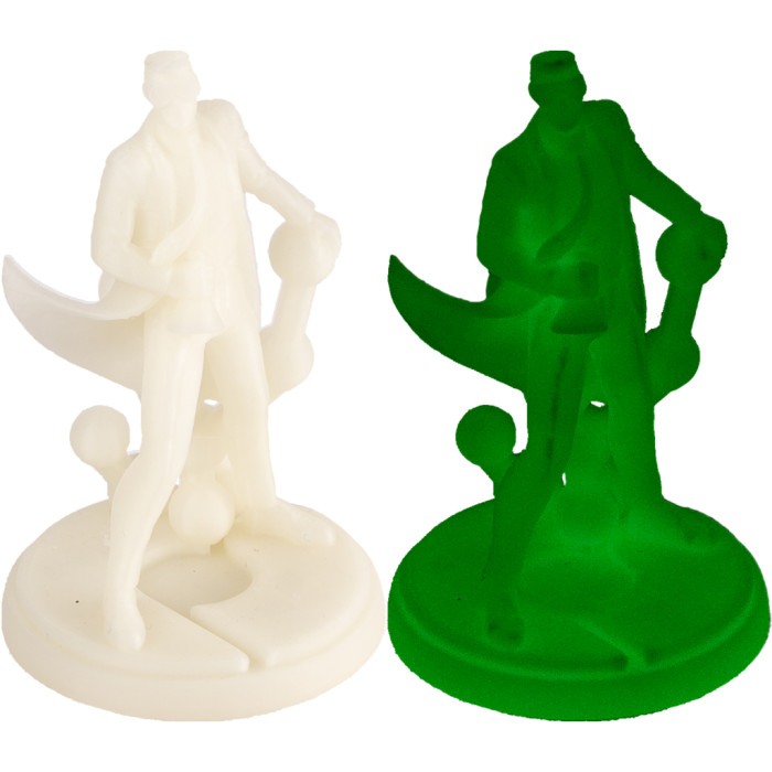 Пластик для 3D-принтера Polymaker PLA PANCHROMA GLOW 1,75mm 1kg GREEN (CA02030)