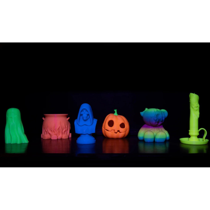 Пластик для 3D-принтера Polymaker PLA PANCHROMA LUMINOUS 1,75mm 1kg ORANGE (CA02033)