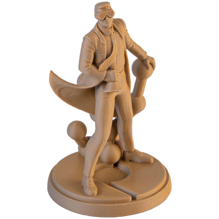 Пластик для 3D-принтера Polymaker PLA PANCHROMA DUAL MATTE 1,75mm 1kg FOGGY ORANGE (CA04045)