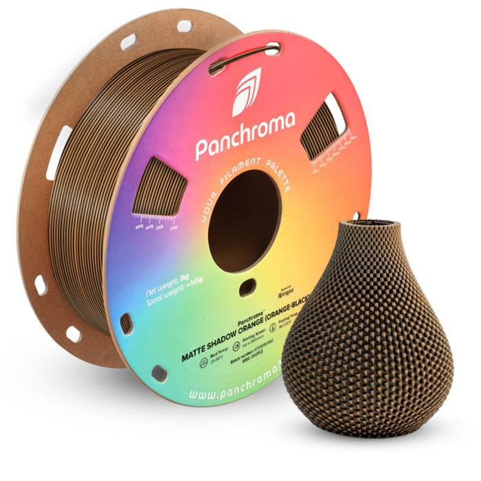 Пластик для 3D-принтера Polymaker PLA PANCHROMA DUAL MATTE 1,75mm 1kg SHADOW ORANGE (CA04050)