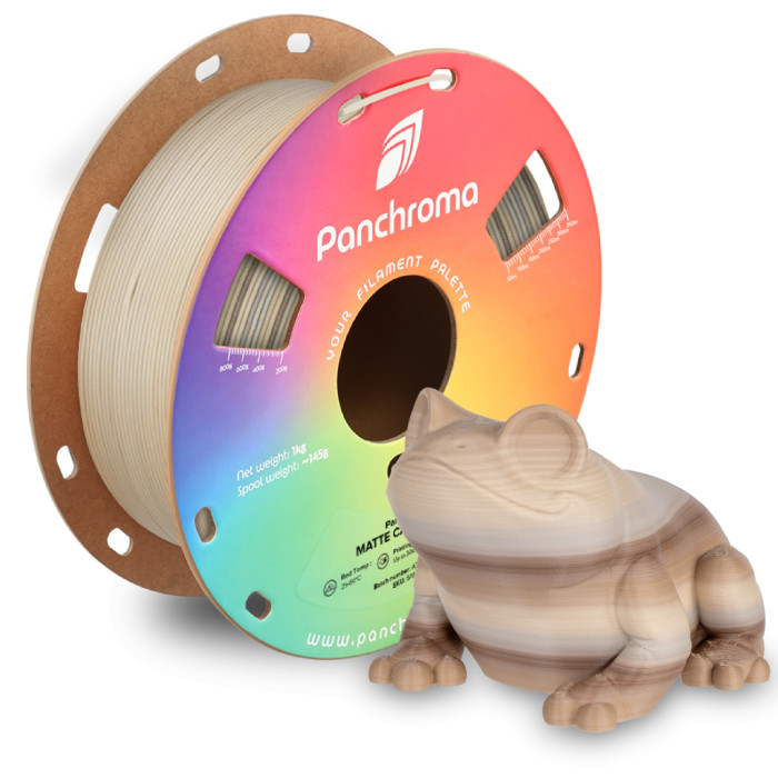Пластик для 3D-принтера Polymaker PLA PANCHROMA GRADIENT MATTE 1,75mm 1kg CAPPUCCINO (CA04059)