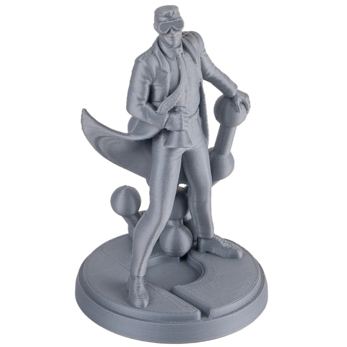 Пластик для 3D-принтера Polymaker PLA PANCHROMA SATIN 1,75mm 1kg GREY (CA05004)