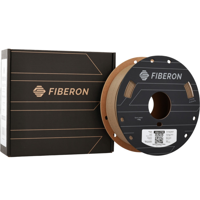 Пластик для 3D-принтера Polymaker ASA-CF08 Fiberon 1,75mm 0,5kg Sand (FF02006)
