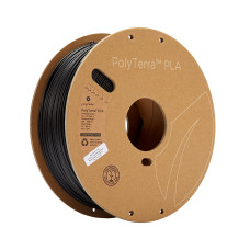 Пластик для 3D-принтера Polymaker PLA PolyTerra 1,75mm 1kg CHARCOAL BLACK (PM70820)