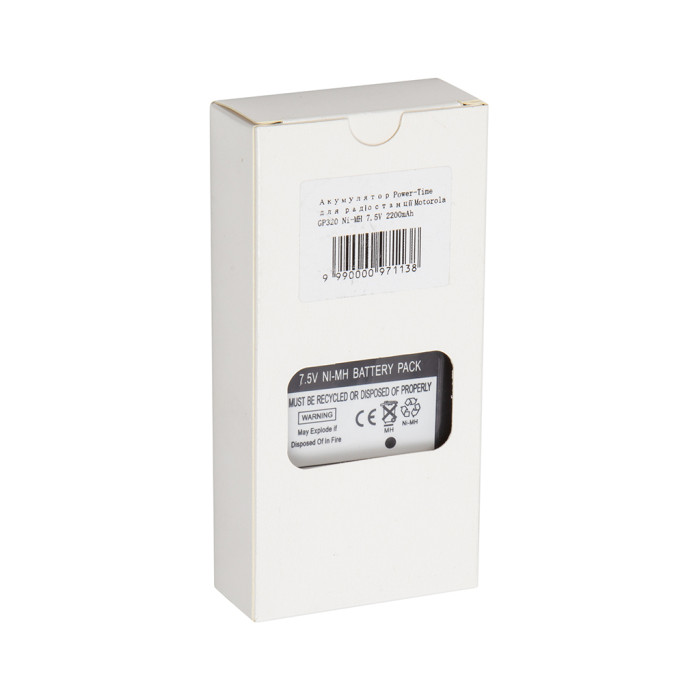 Акумуляторна батарея Motorola GP320 Ni-MH 7.5V 2200mAh Power-Time (PTM-328)