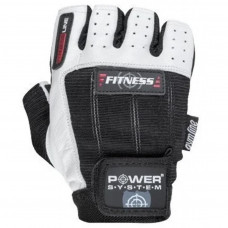 Рукавички для фітнесу Power System Fitness PS-2300 L Black/White (PS-2300_L_Black-White)