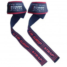 Кистьові лямки Power System XTR-Grip Straps Black/Red (PS-3430_Black-Red)