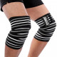 Бинт для спорту Power System Knee Wraps PS-3700 Grey/Black (PS-3700_Grey-Black)