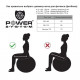 М'яч для фітнесу Power System PS-4011 Pro Gymball 55 см Orange (PS-4011_55cm_Orange)