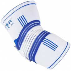 Фіксатор ліктя Power System Elbow Support Pro White/Blue L/XL (PS-6007_L/XL_White-Blue)