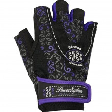 Рукавички для фітнесу Power System Classy Woman PS-2910 S Purple (PS_2910_S_Black/Purple)