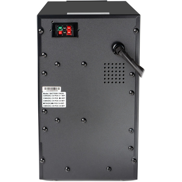Батарея до ДБЖ Powercom MAC-2000/3000, 72VDC 12*12V/9Ah (EBP.MAC-2000/3000.72VDC -9AH)