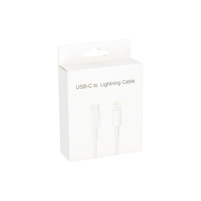 Дата кабель USB-C to Lightning 1.0m 18W PowerPlant (CA913268)