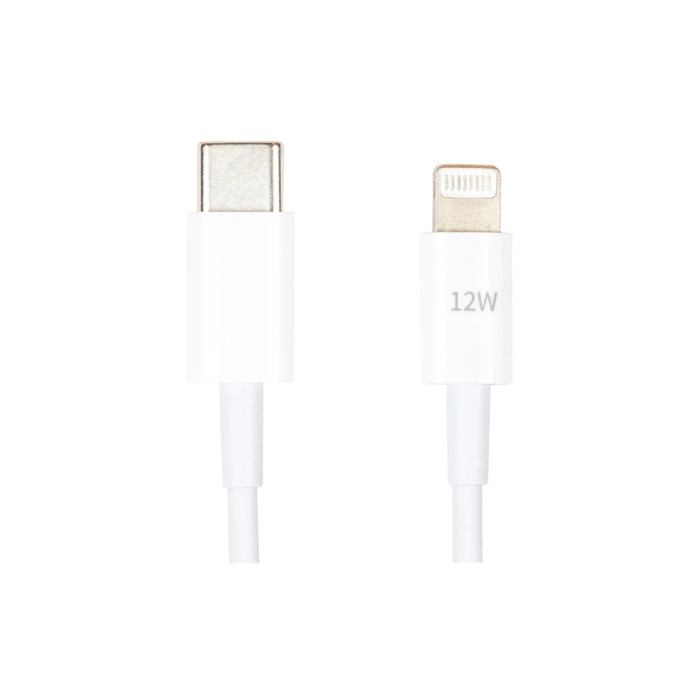 Дата кабель USB-C to Lightning 1.0m 12W PowerPlant (CA913275)