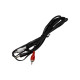 Кабель мультимедійний 3.5mm M to 2xRCA M 2.5m PowerPlant (CA914326)