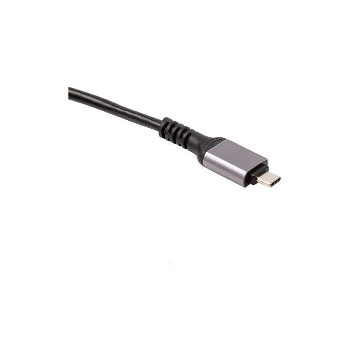 Дата кабель USB-C to RJ45 Ethernet 5.0m PowerPlant (CA914944)