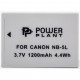 Акумулятор до фото/відео PowerPlant Canon NB-5L (DV00DV1160)