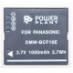 Акумулятор до фото/відео PowerPlant Panasonic DMW-BCF10E (DV00DV1254)