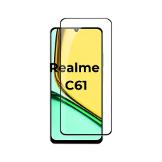 Скло захисне PowerPlant Full screen Realme C61 (GL604910)