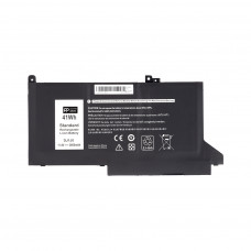 Акумулятор до ноутбука DELL Latitude 7280 (DJ1J0) 11.4V 3600mAh PowerPlant (NB441488)