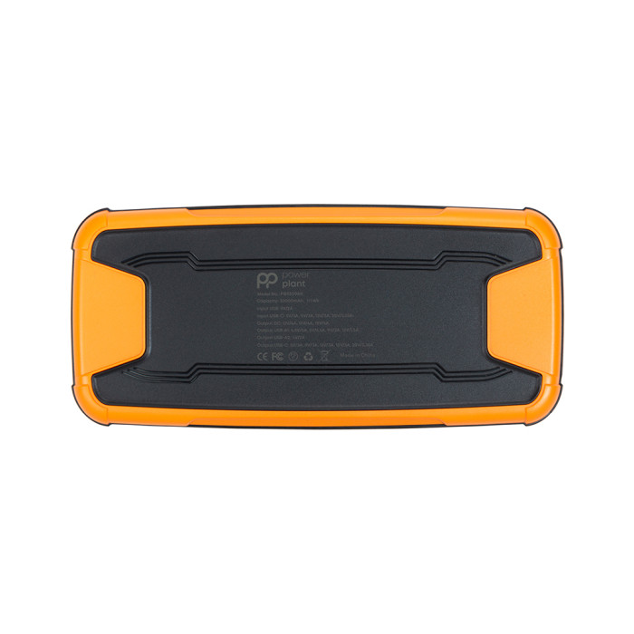 Батарея універсальна PowerPlant 30000mAh, PD/65W, QC/3.0, DC 12-19V(4A), USB-C, 2*USB-A (PB930968)