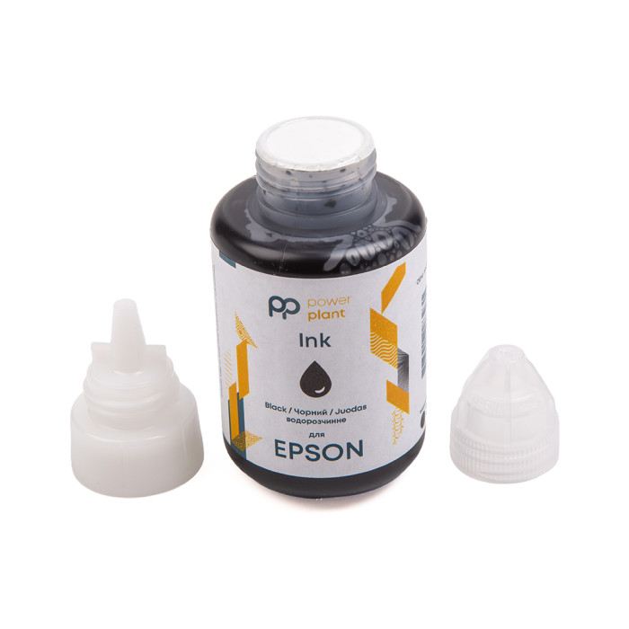 Чорнило PowerPlant для Epson 140г Black (PP-EPS-B)
