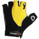 Велорукавиці PowerPlay 5019 Black/Yellow M (5019B_M_Yellow)
