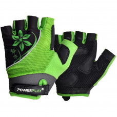 Велорукавиці PowerPlay Women 5281 Green S (5281A_S_Green)