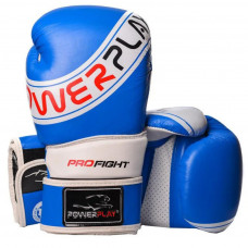 Боксерські рукавички PowerPlay 3023A 16oz Blue/White (PP_3023A_16oz_Blue)