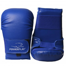 Рукавички для карате PowerPlay 3027 L 4,5 oz Blue (PP_3027_L_Blue)