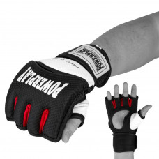 Рукавички для MMA PowerPlay 3075 M Black/White (PP_3075_M_Bl/White)