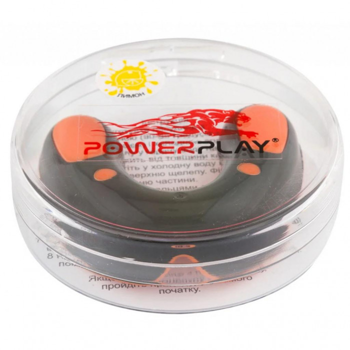 Капа PowerPlay 3315 SR Lemon Black/Orange (PP_3315_SR_BLACK/OR/LEMON)