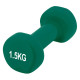 Гантельний набір PowerPlay Achilles 2 х 1,5 кг Зелений (2 (PP_4125_1,5kg_2in)