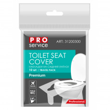 Гігієнічні накладки на унітаз PRO service Premium 10 шт. (4823071639360)