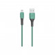 Дата кабель USB 2.0 AM to Lightning 1.0m PD-B51i Green Proda (PD-B51i-GR)