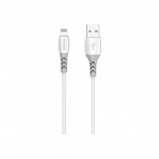 Дата кабель USB 2.0 AM to Lightning 1.0m PD-B51i White Proda (PD-B51i-WH)